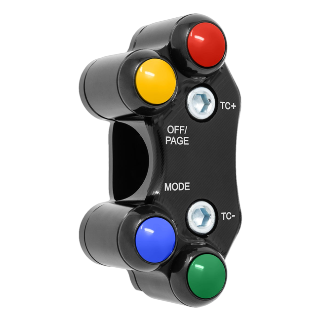 Lenkerschalter Superbike links JetPrime BMW S 1000 RR (15-18) JP SPS 008 – für BMW-Stock-Pro-Dashboard
