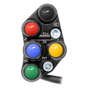 Lenkerschalter Superbike links JetPrime Aprilia RSV4 / RSV4 RR (17-20) JP SPS 009 – für APX-Dashboard