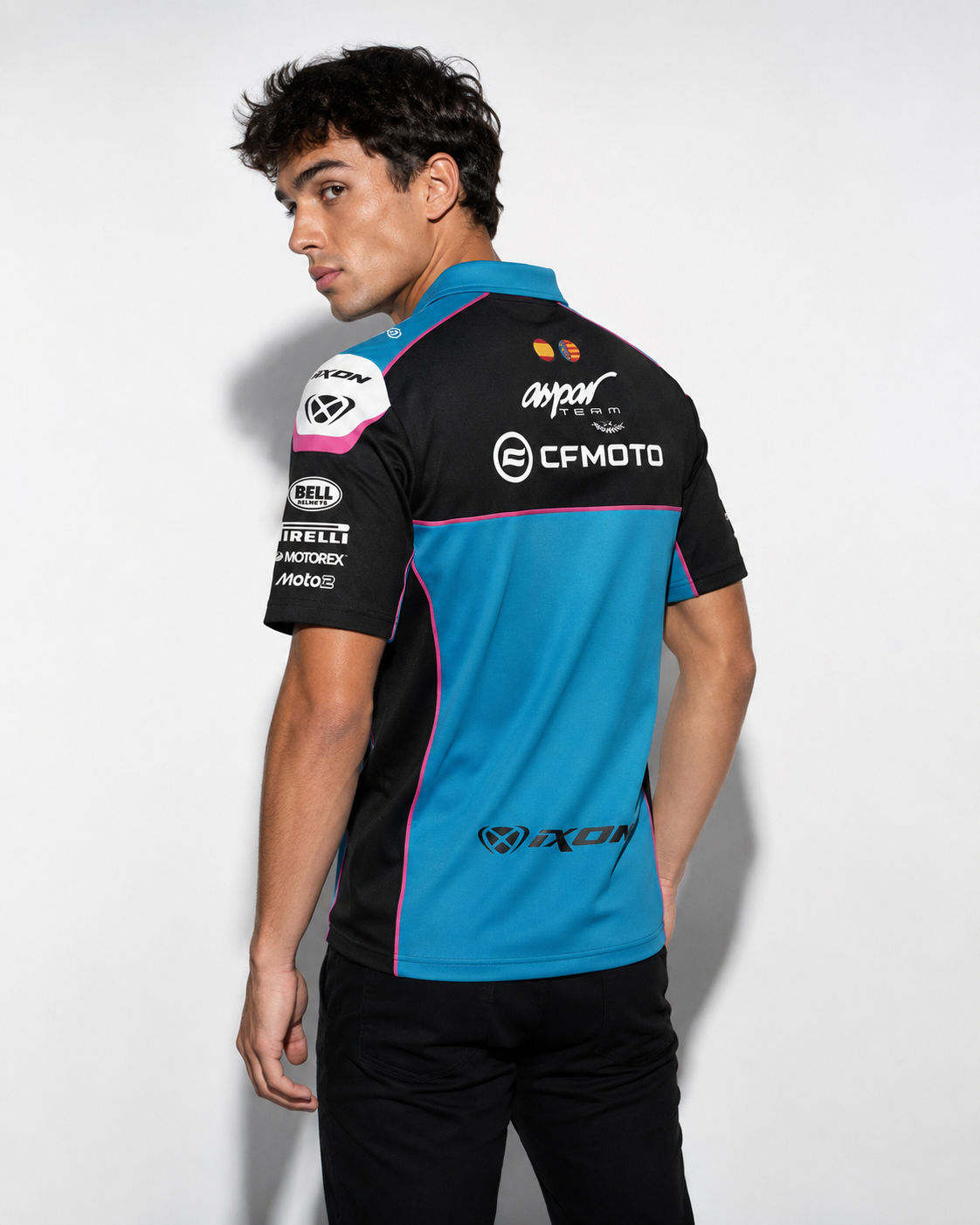 CFMOTO Aspar Racing Ángel-Nieto-Team polo majica replika 2026 IXON 