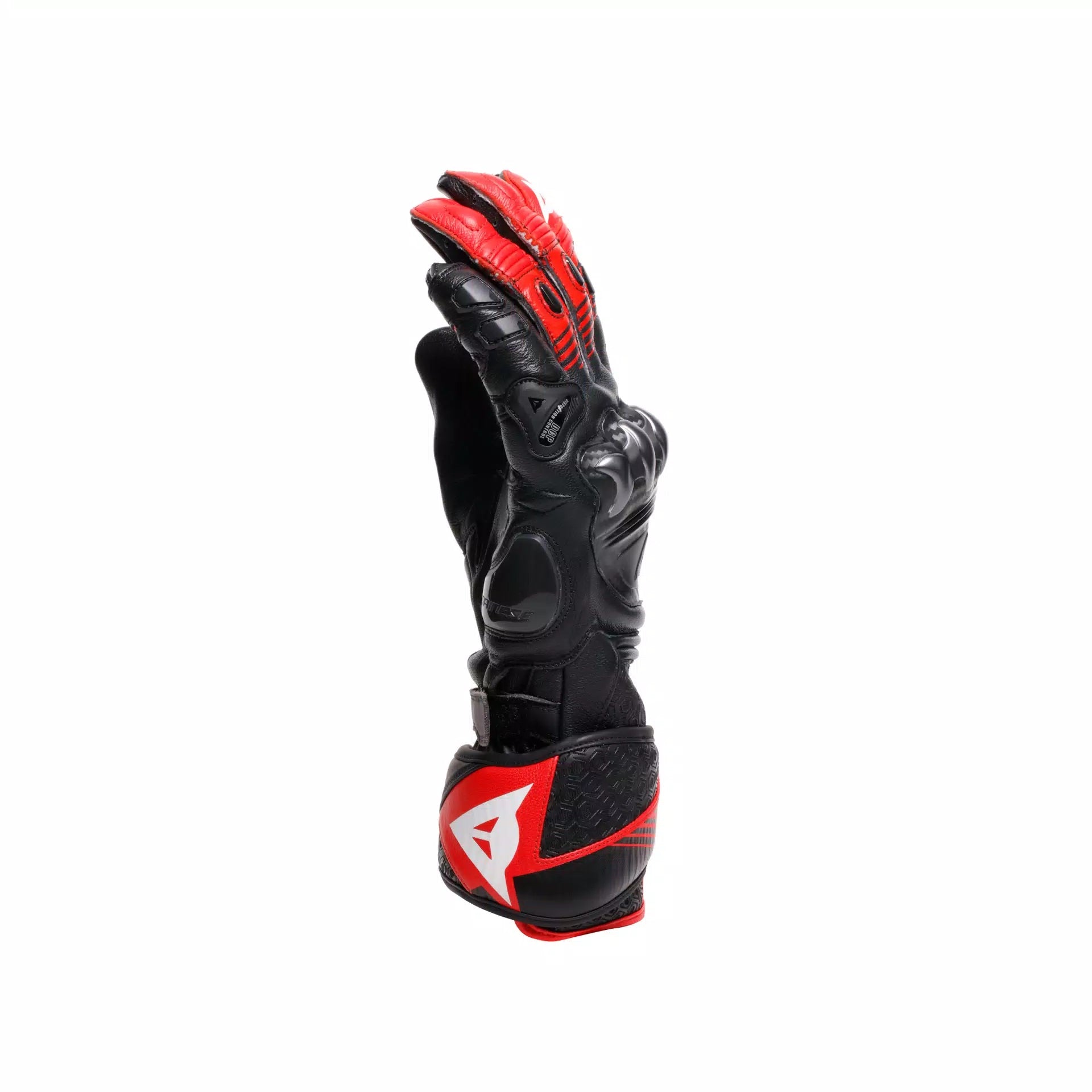 Dainese Fiero Racing motociklističke kožne rukavice | Muške | Crna/Crvena | 2018100025A7700 