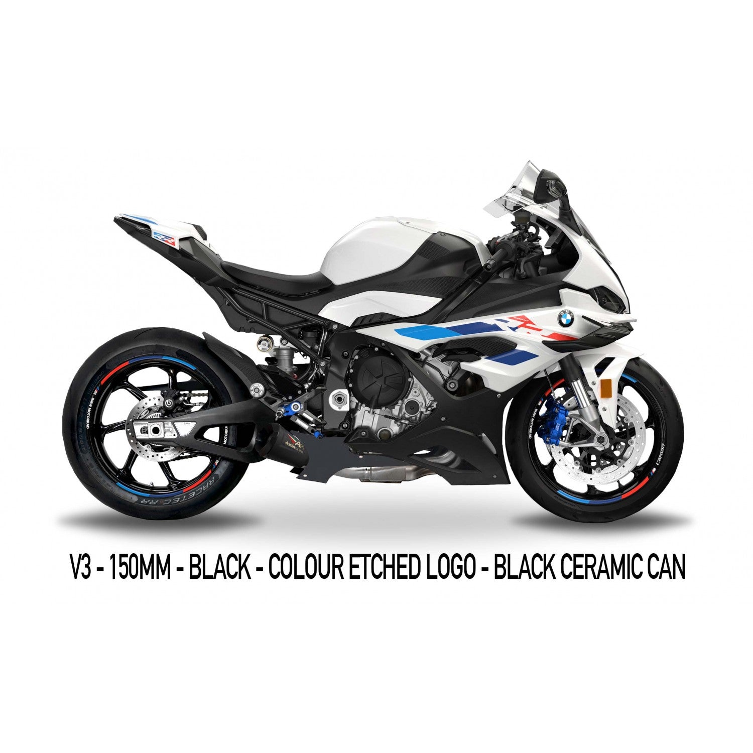 Austin Racing Slip-On GP3 (GP1R/V3) + KAT zamjensko cijevo za BMW S1000RR K67 (19-26) 