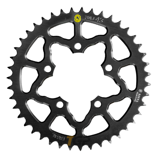 Sitta lančanik za PVM lančanik nosač (201J) – 37-47 zuba, 525 razmak 