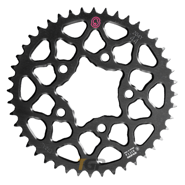 Sitta GP aluminijski lančanik BMW HP Schmiederad HP4 i HP4 Race (204Y-HR20GP) – 37-47 zuba, 520 razmak 