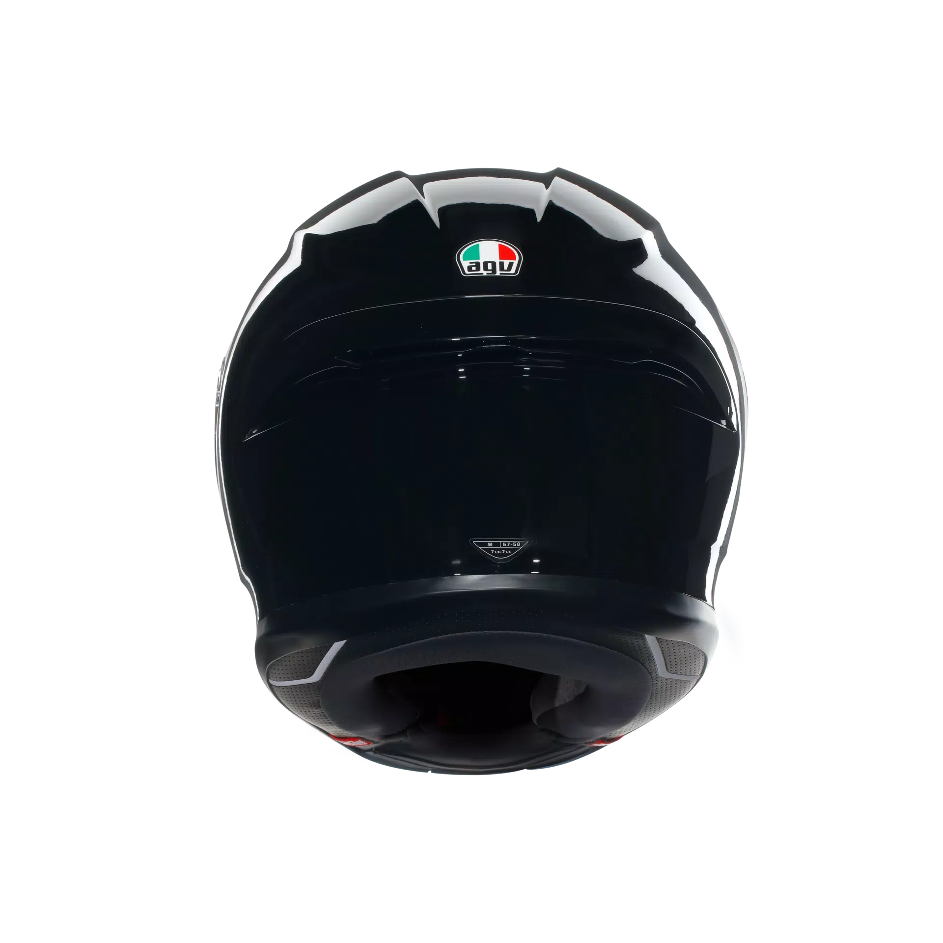 AGV K6 S kaciga crna sjajna | 2118395001009 