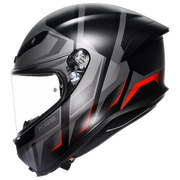 AGV K6 S kaciga Karve mat crna/siva/crvena | 2118395001024 
