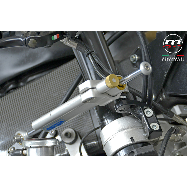 Seitlicher Lenkungsdämpfer-Montagesatz Melotti Racing Yamaha YZF-R6 (17-25) SA.YA.21711 – Bild 5