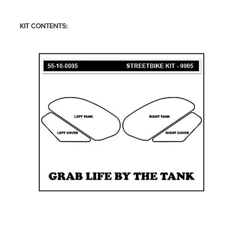 Stompgrip Ikona Traction jastučići Yamaha YZF-R6 RJ11 (06-07) 55-14-0005 