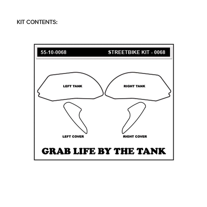 Stompgrip ikonske traction podloge za Ducati Panigale 1199/1299 (12-18) 55-14-0068 