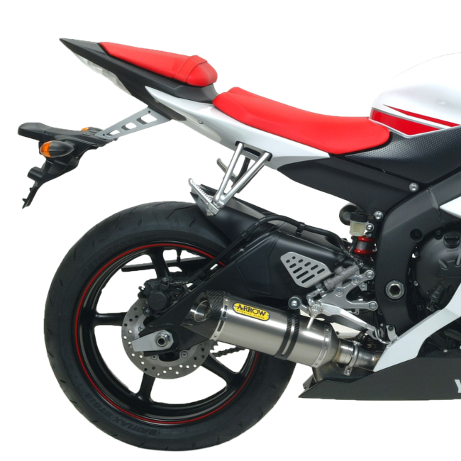 Arrow Slip-On Thunder Titanium Yamaha YZF-R6 Rj15 (08-16) 71701PK 