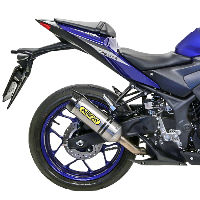 Arrow Slip-On Thunder Aluminij Yamaha YZF-R3 (15-18) 71831AK 
