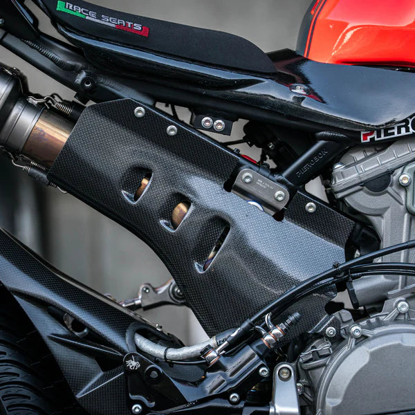 Karbon zaštita ispušnog sustava za SSP Akrapovic ispušnu liniju Feel Racing Ducati Panigale V2 955 (20-24) FR.460.111 