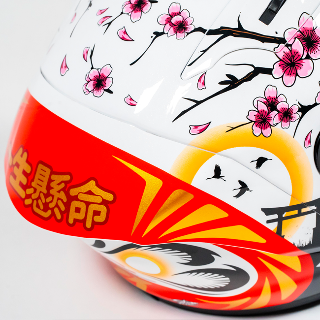 NHK GP-R Tech Race Kaciga Alonso Lópeza Motegi Japan Replika 2024 