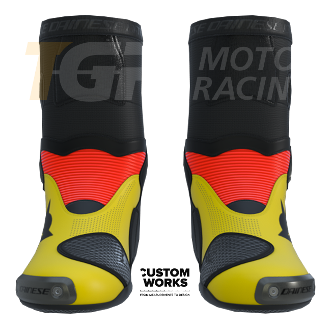 Dainese Axial 2 Air utrka i cestovne motociklističke čizme za muškarce | Germania Edition | Custom Works 