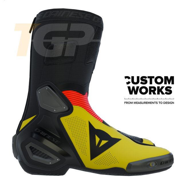 Dainese Axial 2 Air utrka i cestovne motociklističke čizme za muškarce | Germania Edition | Custom Works 