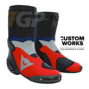 Dainese Axial 2 racing i cestovne motociklističke čizme za muškarce | Francia Edition | Custom Works 