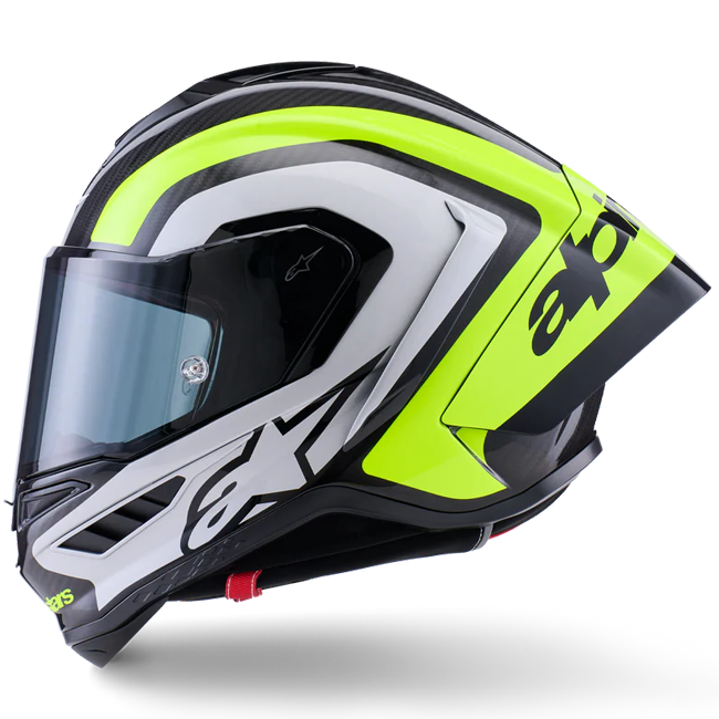 Alpinestars Supertech R10 kaciga Arius Žuta Fluo Sjaj 8203926-1699 