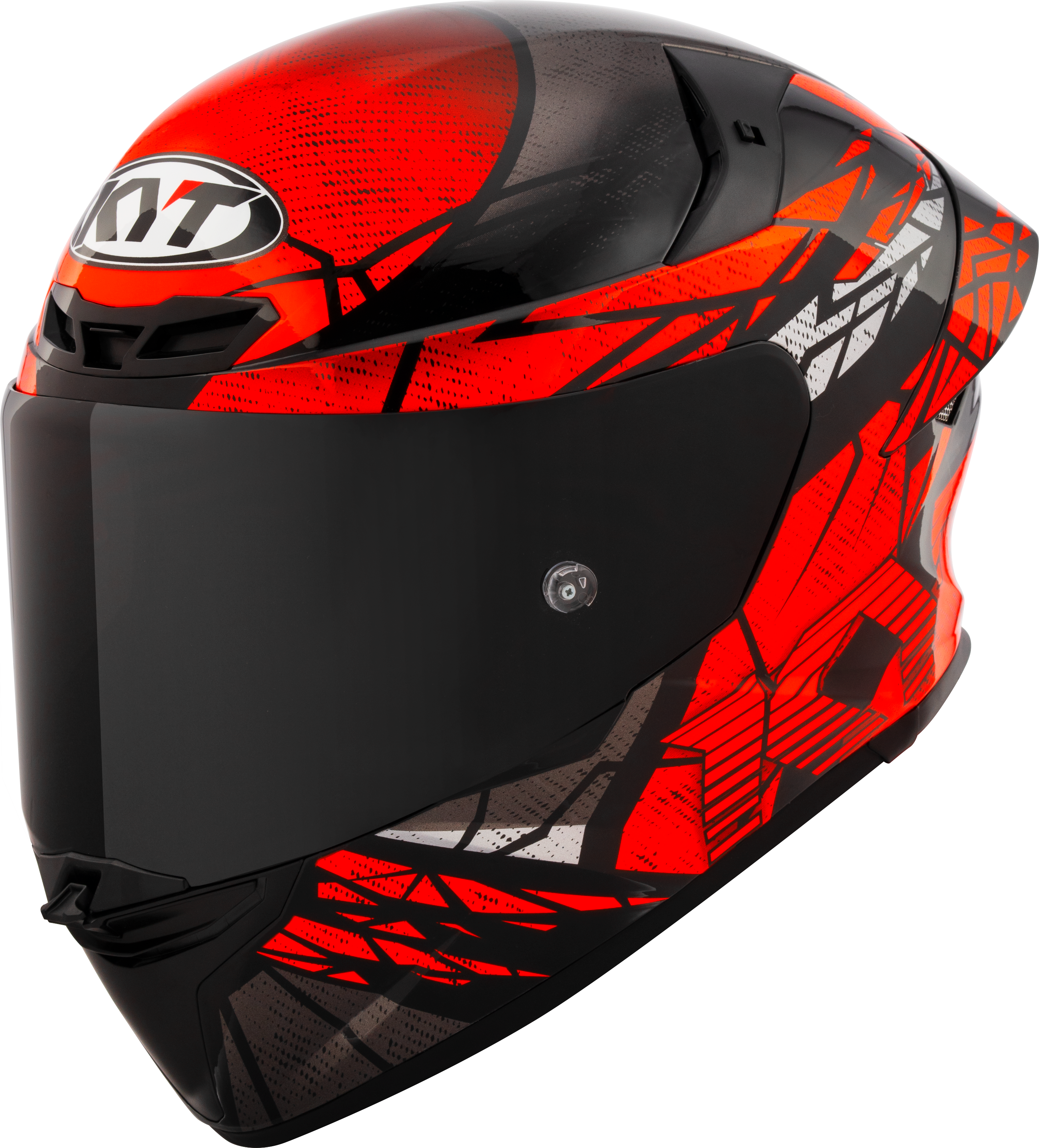 KYT TT-Revo kaciga Combustion Red mat Y6TR0038 