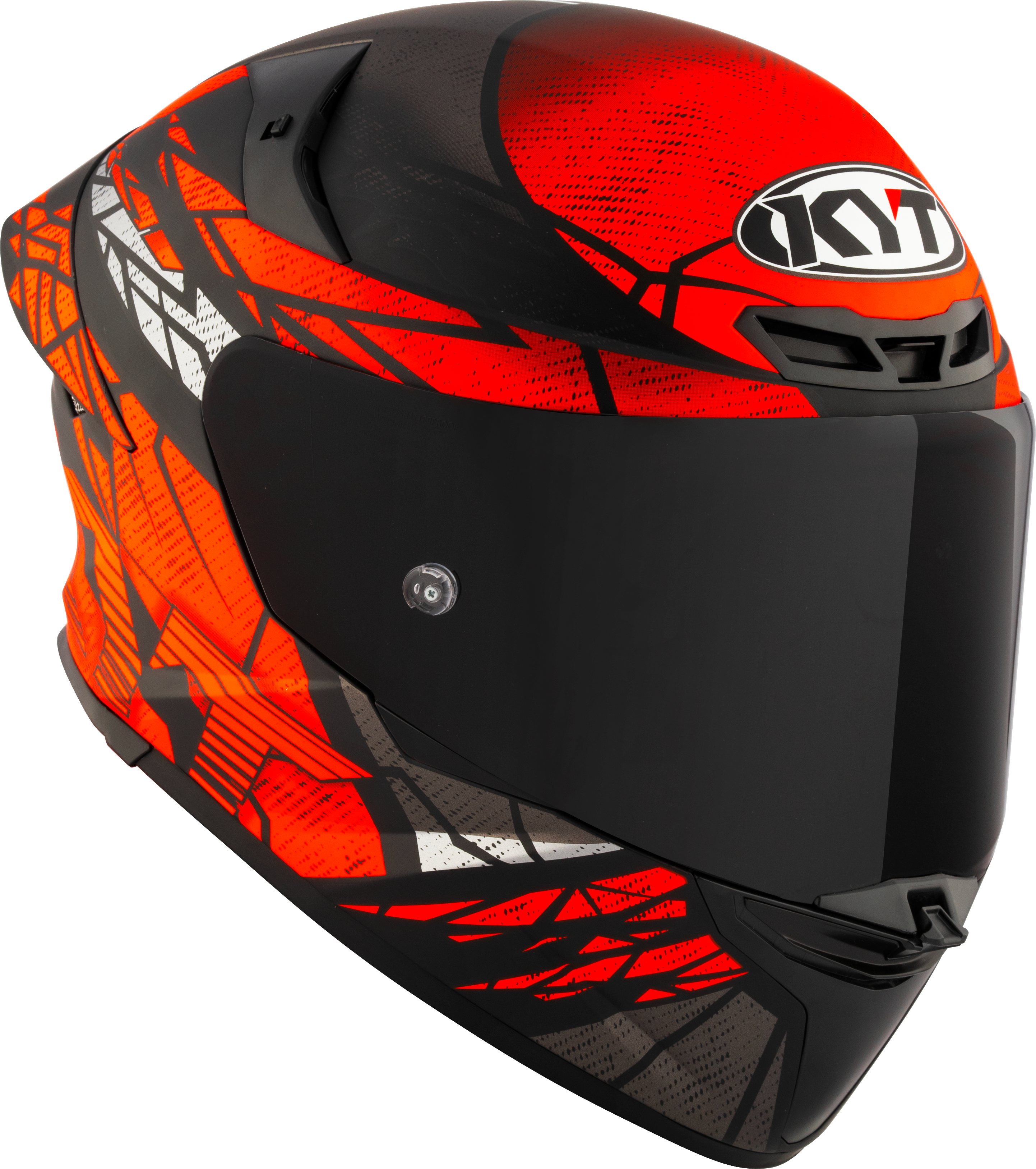 KYT TT-Revo kaciga Combustion Red mat Y6TR0038 