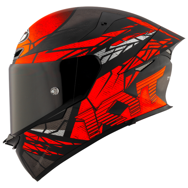 KYT TT-Revo kaciga Combustion Red mat Y6TR0038 