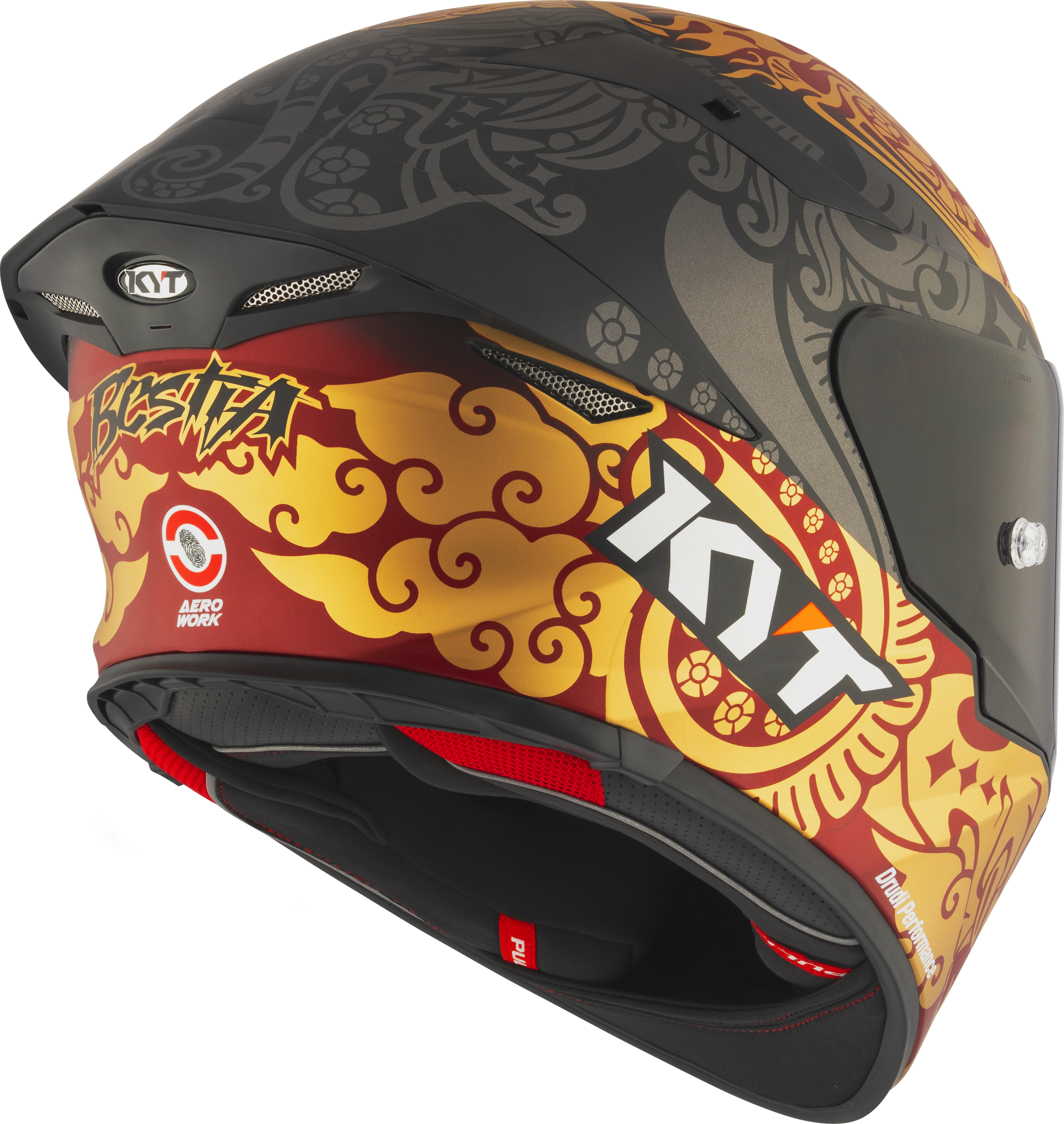 KYT TT-Revo kaciga Enea Bastianini Replica Indonezija 2023 Y6TR0039 