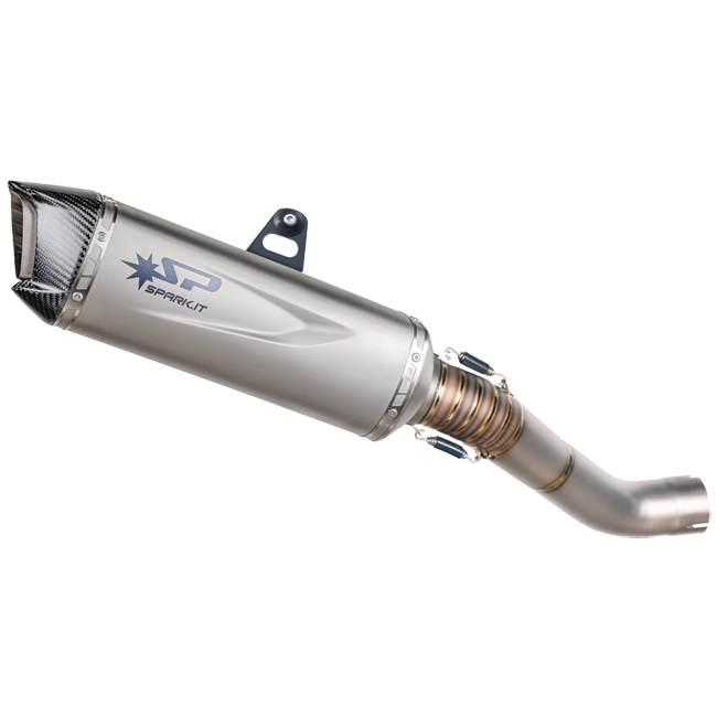 Spark ispušni sustav Slip-On Force Evo Titanium za Aprilia RSV4/RR/1100 Factory (21-26) GAP0407 