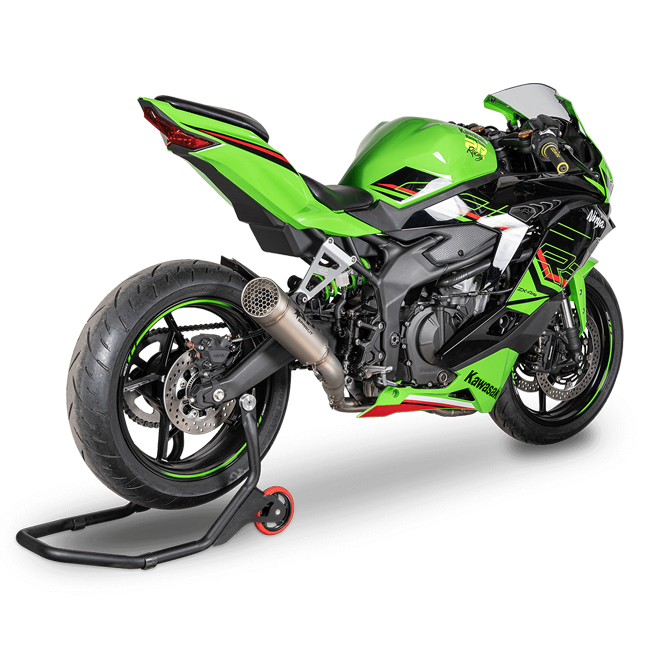 Spark Exhaust Krümmer Racing 4-2-1 Collector Titanium Kawasaki ZX-4 RR (23-26) GKA8851