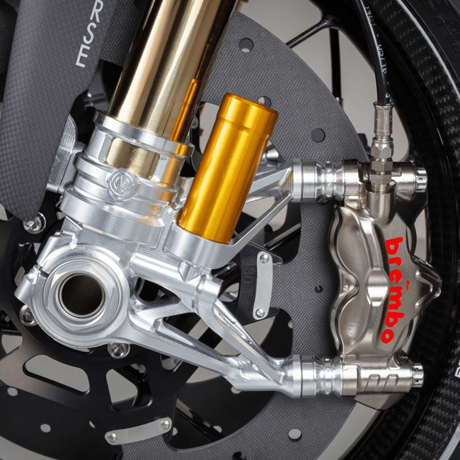 CNC vilica noga set 108 mm „GP Style“ Motocorse Ducati Panigale V4/S/R (18–24) 