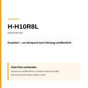 Akrapovic Krümmerrohr H-H10R8L — Platzhalter, kein Herstellerfoto verfügbar