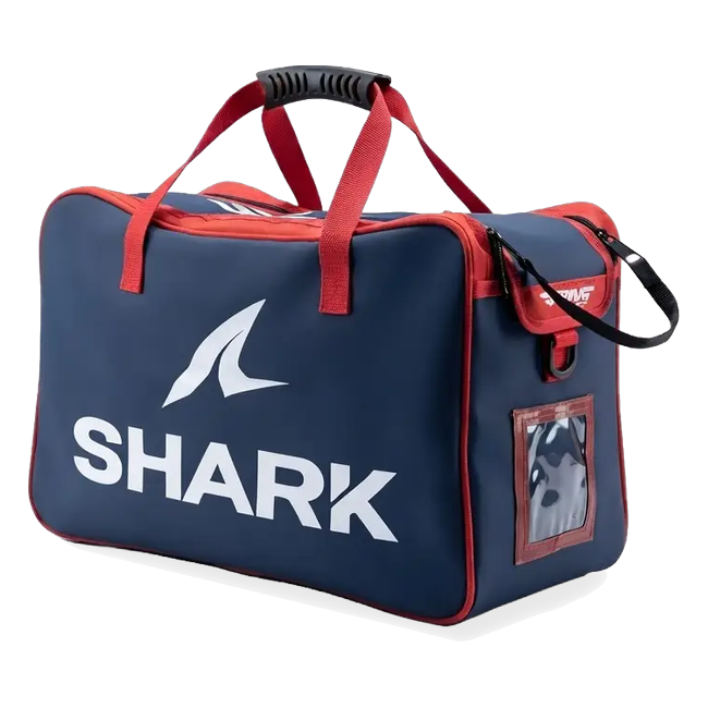 Shark Aeron GP FIM 2 MotoGP anthrazit rot DAR HE4180 — Seitenansicht