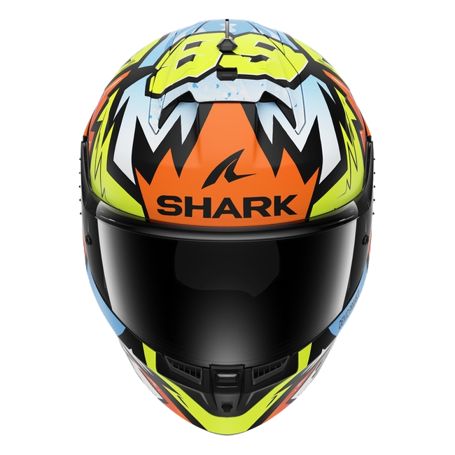 Shark Skwal Cup Helm Marcos Uriarte 2026 Replica KBY HE6540 — Frontansicht