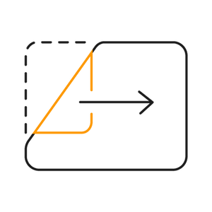 1x arak s naljepnicama / naljepnice