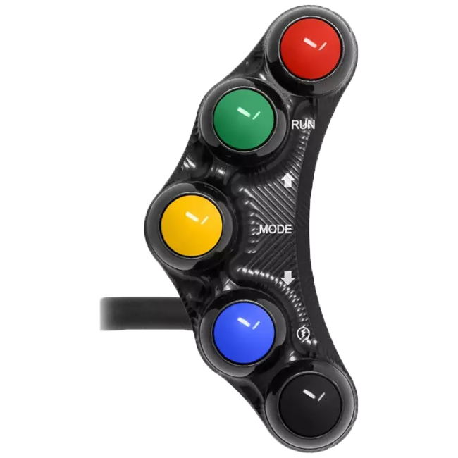 Prekidač upravljača Street desno JetPrime Yamaha YZF-R1/M RN32 RN49 (15-19) JP PLD 003 