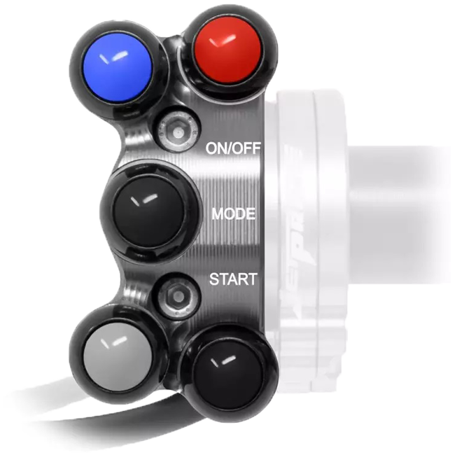 Prekidač na upravljaču za JetPrime JP ACC 133/143 plinovodni grip Yamaha YZF-R1/M RN65 (20-26) JP PLD 133 