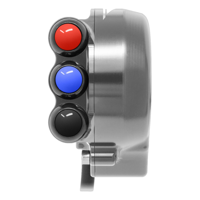 Gasgriffgehäuse mit integriertem Lenkerschalter JetPrime Aprilia RSV4 RF (17-18) JP CO AP009RV