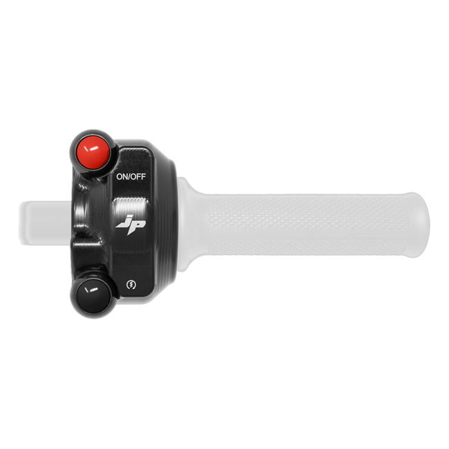Gasgriffgehäuse mit integriertem Lenkerschalter JetPrime Ducati Panigale 1199 (12-15) JP CO DU050