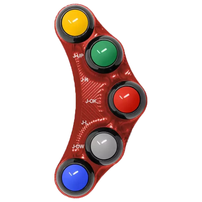 Upravljački prekidač Race lijevi JetPrime Aprilia RSV4/1100 Factory/RF/RR (17-20) JP PLSR 009 RF 