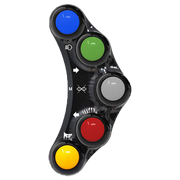 Upravljački prekidač lijevi JetPrime Ducati Panigale V2 955 (20-25) JP PLS 006 