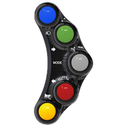 Upravljački prekidač Street lijevi JetPrime Yamaha YZF-R1/M RN32 RN49 (15-19) JP PLS 003 