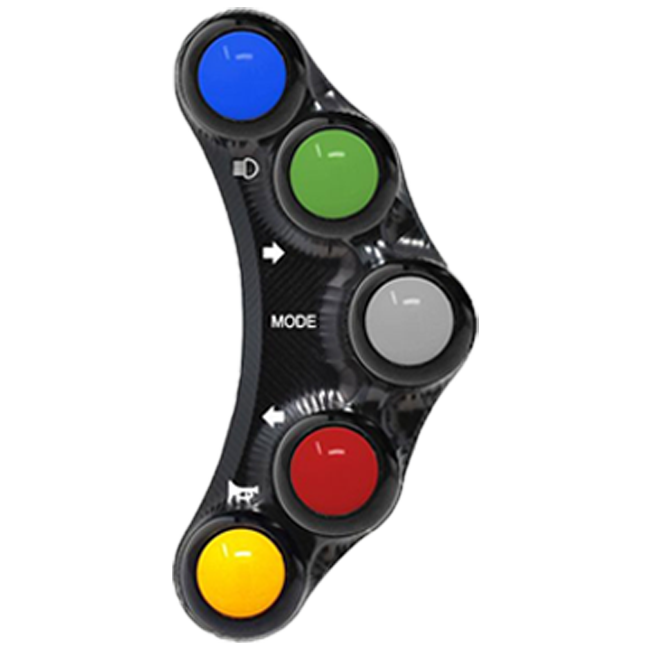 Upravljački prekidač lijevi JetPrime Yamaha YZF-R1/M RN65 (20-26) JP PLS 033 