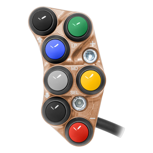 Lenkerschalter Race links JetPrime Ducati Panigale V4 (18-24) JP PSR DU020