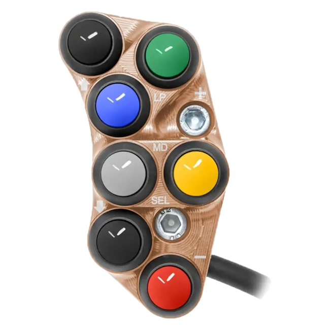 Prekidač upravljača Race lijevi JetPrime Ducati Panigale V4/S/R (18-24) JP PSR DU020 