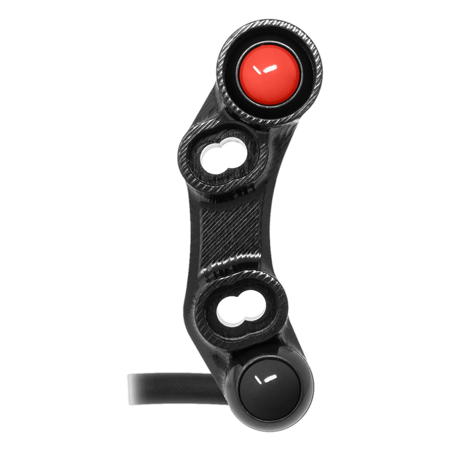 Lenkerschalter SuperSport rechts JetPrime Ducati Panigale V2 955 (20-24) JP SPD 004 – für Feel-Racing-Dashboard, universelles Lochbild