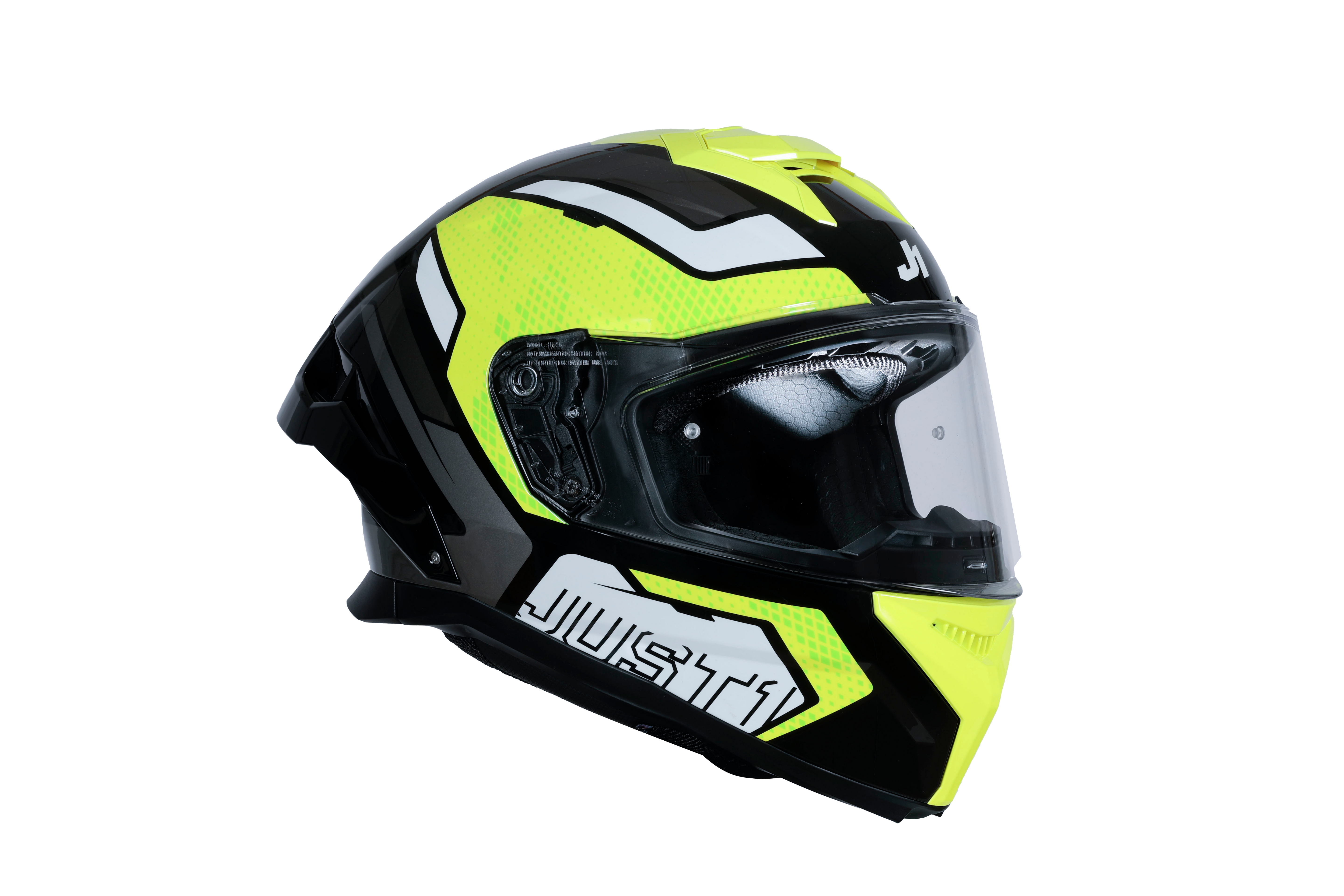 Just1 J-STR kaciga Union neongyellow / crna sjajna 6030390191001 