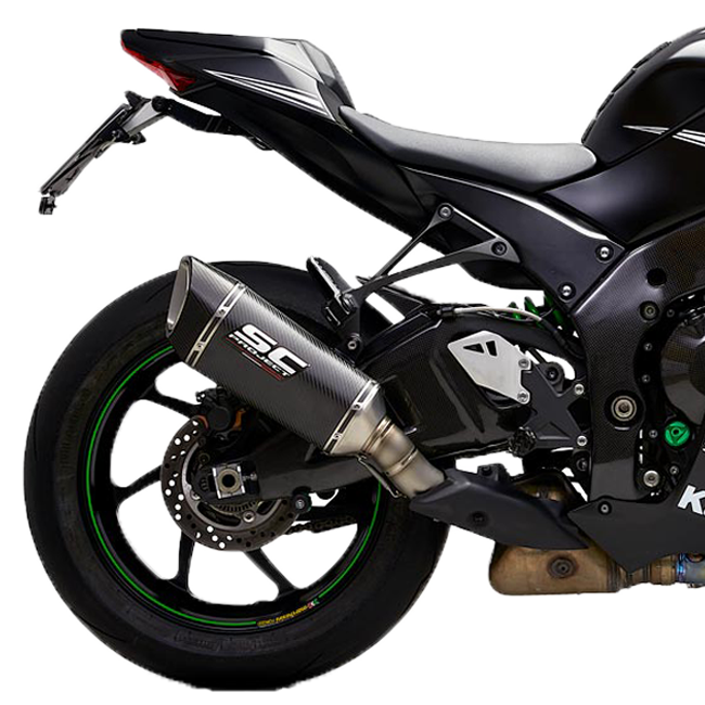 SC-Project Slip-On SC1-R Kawasaki ZX-10 R/RR (16-20) K22A-T90 