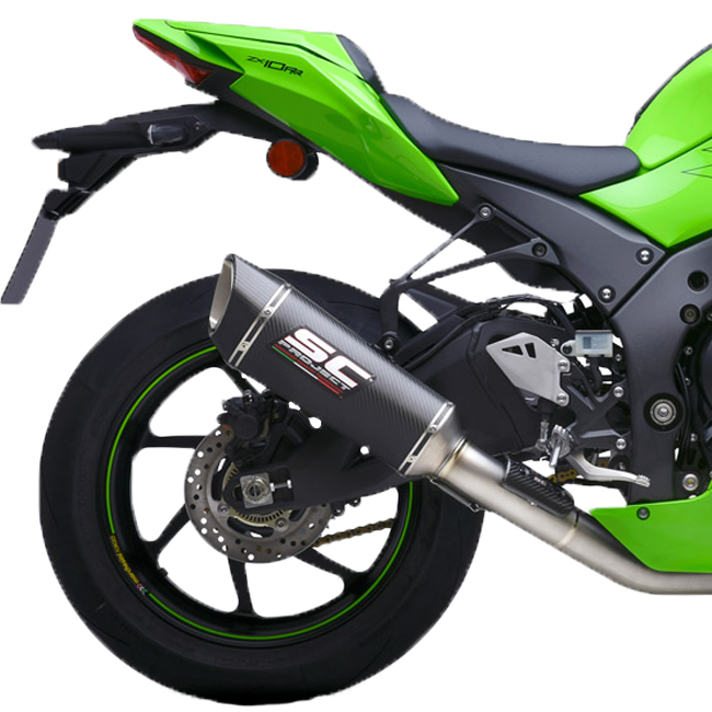 SC-Project Slip-On SC1-R + KAT zamjenska cijev za Kawasaki ZX-10 R/RR (21-26) K38A-DET91C 