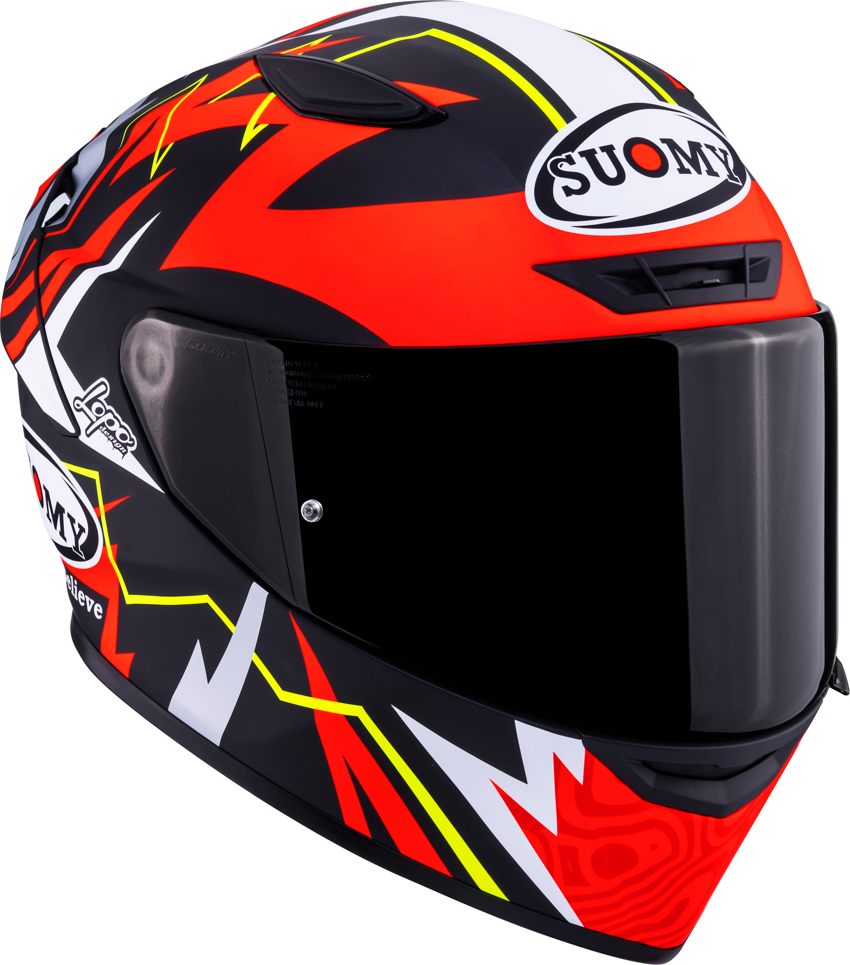 Suomy Track-1 kaciga mat crvena Sam Lowes replica 2025 K6T10020 