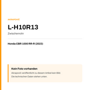 Akrapovic Zwischenrohr Honda CBR 1000 RR-R (23-23) L-H10R13 — Platzhalter, kein Herstellerfoto verfügbar