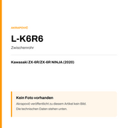 Akrapovic Zwischenrohr Kawasaki ZX-6R / ZX-6R NINJA (20-20) L-K6R6 — Platzhalter, kein Herstellerfoto verfügbar