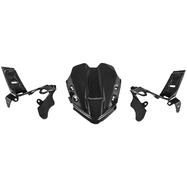 Pokrov instrumenata "bez GPS-a" Carbon Fullsix Ducati Panigale V4/S/R (18-24) 