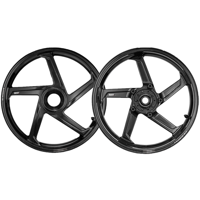 BST STAR TEK Carbon Kotači Set Ducati Panigale V4/S/R (18-24) 